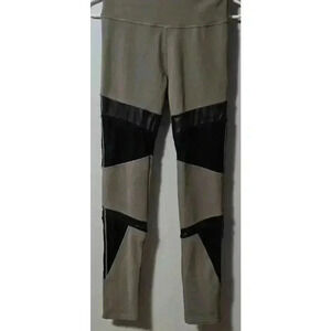 Women's Better Sports Performance Leggings Gray‎ Black Size M